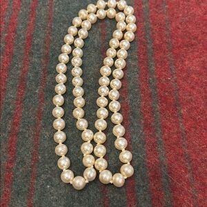 Off White Strand Pearls